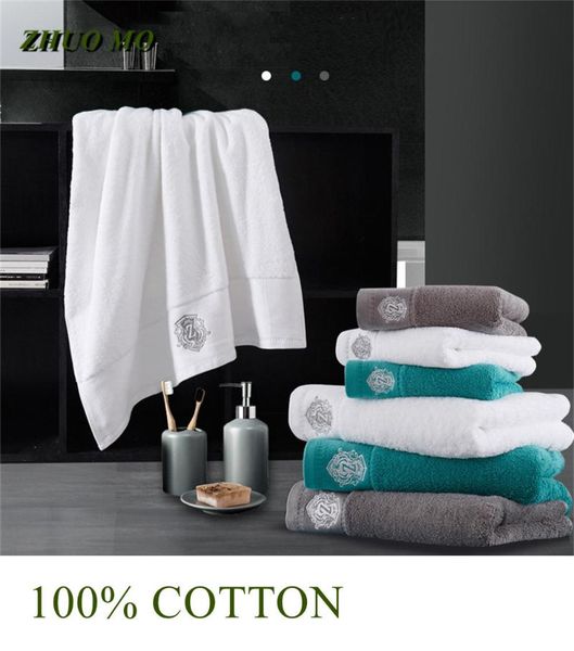 

towel hight quality 100% cotton crown el home set embroidered luxury gift bath for adults absorbent face