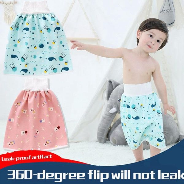 

cloth diapers baby diaper skirt waterproof leak-proof urine pad cotton washable printed pocket born training nappy changing