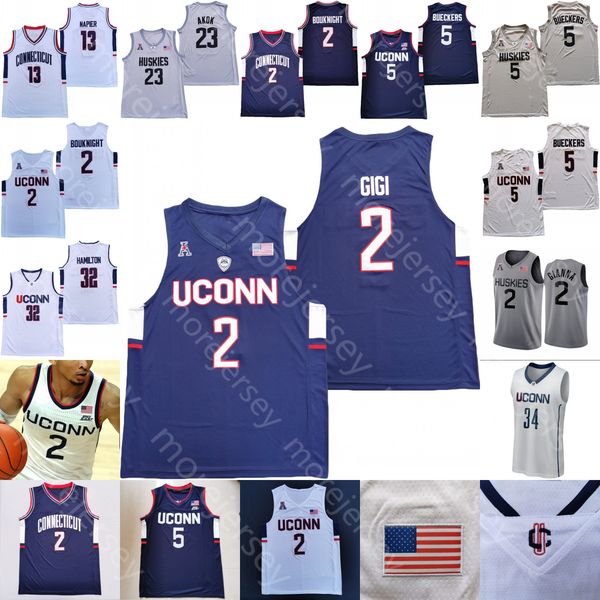 

connecticut uconn huskies basketball jersey ncaa college isaiah whaley hawkins samson johnson rahsool diggins corey floyd jr. matt garry and, Black;red