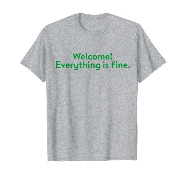 

welcome everything is fine, quote, spiritual, yoga, White;black