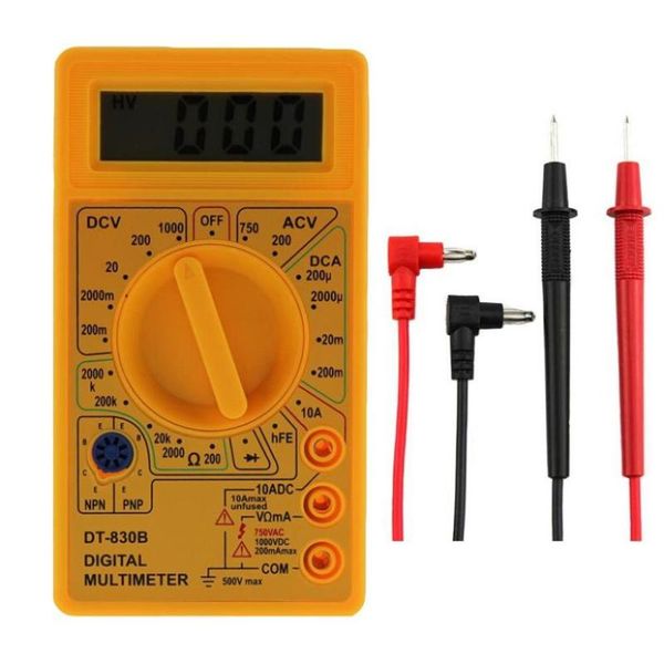 

multimeters dt-830b dc 750v ac 1000v lcd digital multimeter for voltmeter ammeter ohm tester meter