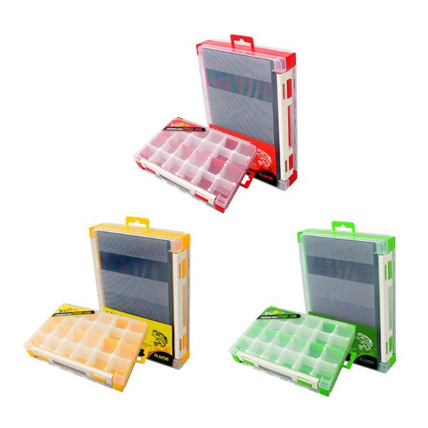 

fishing accessories plastic tackle box multi compartments bait lures hooks baits lure hook boxes storage case