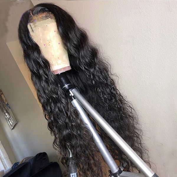 

costume accessories synthetic lace front wig loose wave long fiber lace wigs 1b black color available 20-26inch hair wigs for women cosplay, Silver