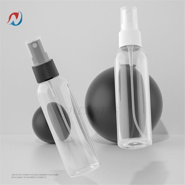 

3pcs 120ml clear plastic spray bottles with fine mist sprayer