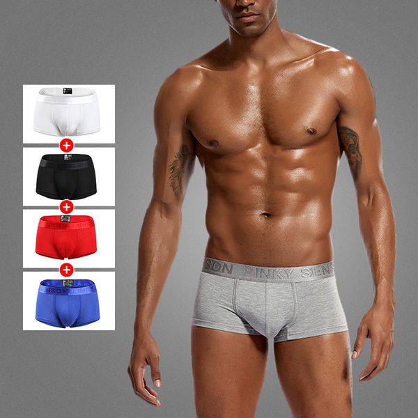 

underpants 2021 striped man's underwear boxer shorts breathable mens boxershorts underware boxers funny, Black;white
