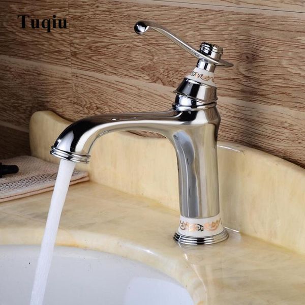 

bathroom sink faucets basin faucet water tap solid brass gold cold & single handle mixer
