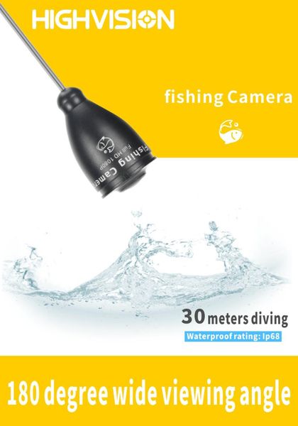 

ahd hd camera 2 megapixel fish finder underwater fishing camera led night vision 180 degree fishing