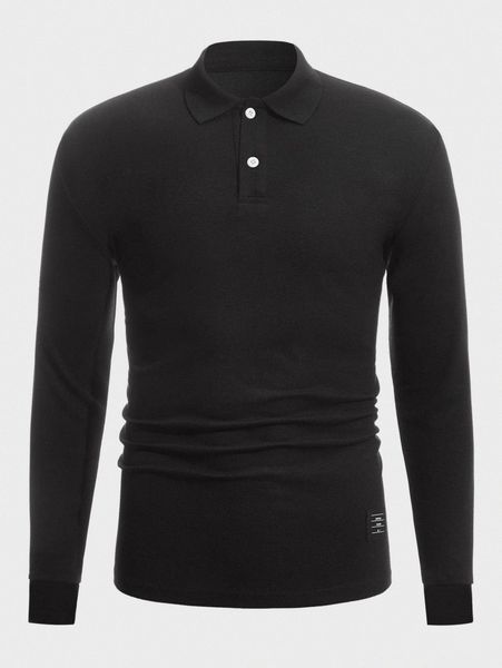 

men solid polo shirt y5xq#, White;black