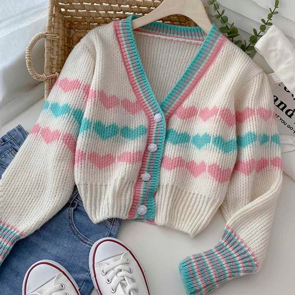 

women's jackets knitted or crocheted coats with heart prints, spring, sweet style, women's coats, all kinds, loose cardigan, turtl, Black;brown