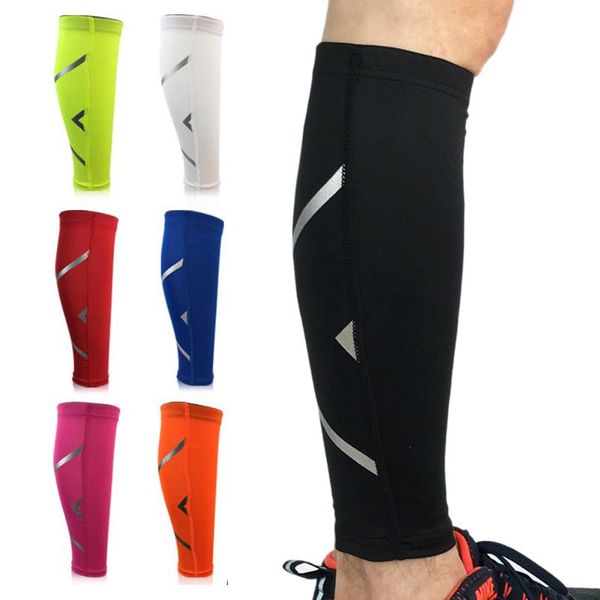 

elbow & knee pads 1pcs calf sock compression leg sleeves warmer cycling socks for outdoors sports protection legs running shin bandage, Black;gray