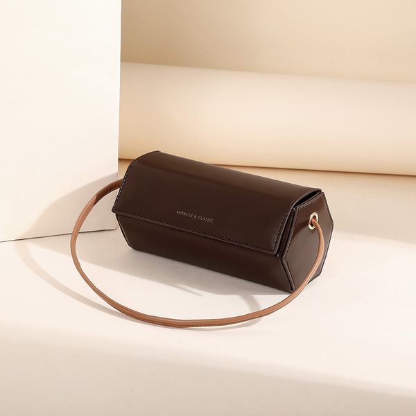 

women cross body bag fashion shoulder bags messenger cute niche cylinder purse small outdoor packs pu leather crossbody