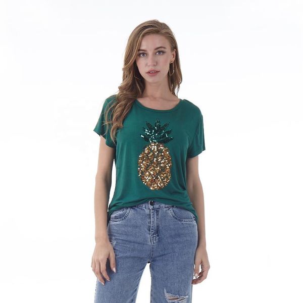 

women's t-shirt arrival fashion custom elastic oversized t shirt women with printing of summer clothing for export, White