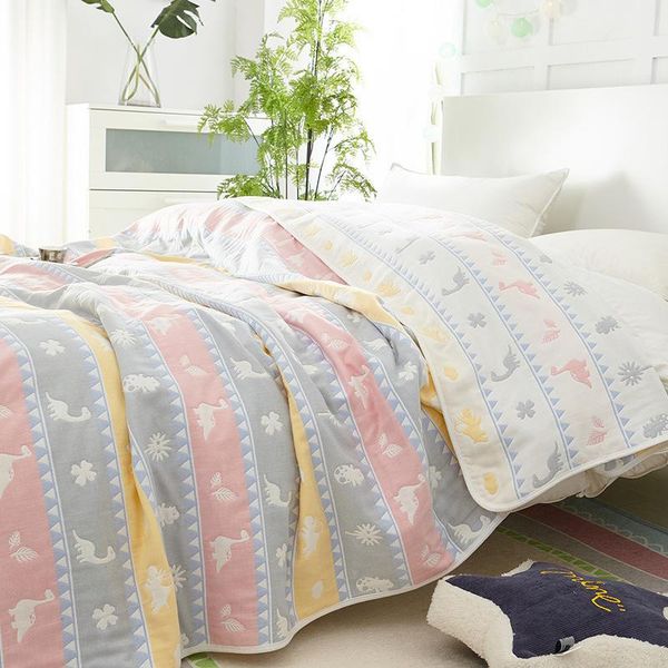 

new air conditioning throw blanket summer cotton blankets for beds office travel sofa towel quilt super soft blanket bedspread