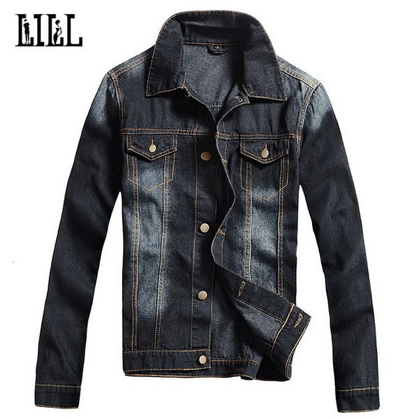 

men's fashion jeans jackets coats spring style short jean jacket mens bomber jacket with pockets men slim clothing,uma386, Blue