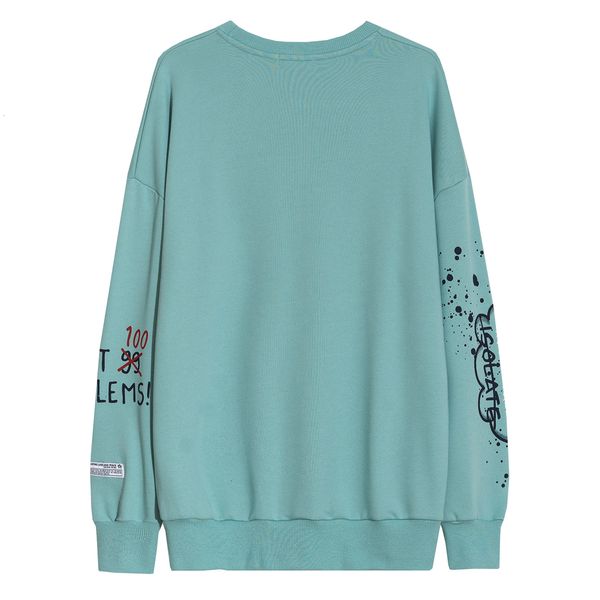 

hip 2021 new hop streetwear sweatshirts ink graffiti bear pullover japanese harajuku hoodie sweatshirt long sleeve cotton autumn q59k, Black