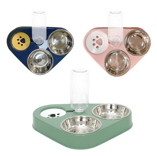 

dog bowls & feeders pet water feeder automatic 2 in 1 bowl and set
