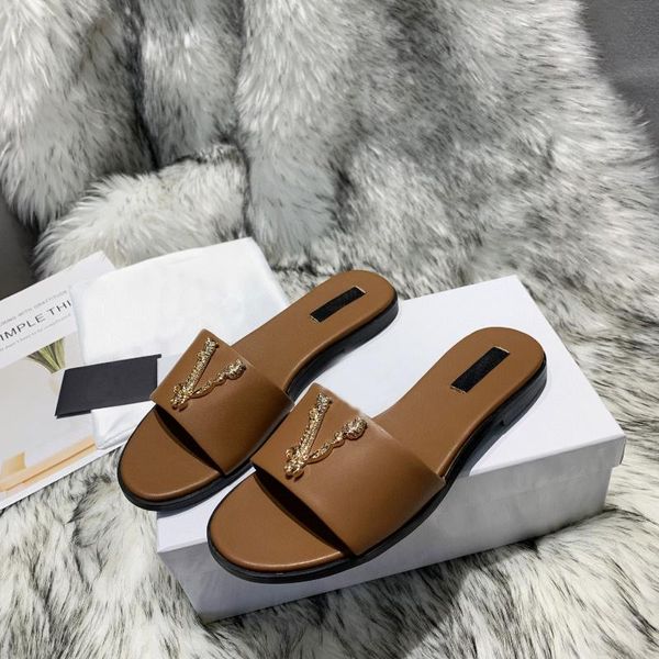 

real leather women flat slippers hanged metal loafers ladies shoes slip-on casual walk shoes for lady size 35-44, Black