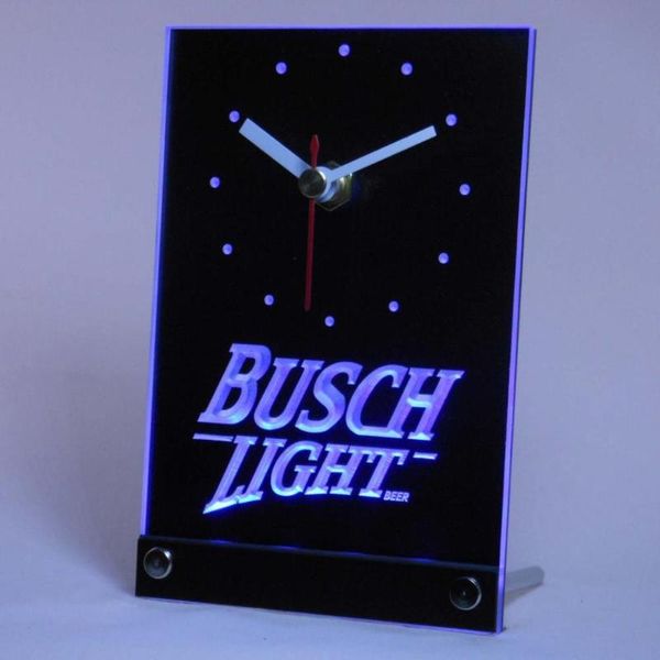 

wall clocks tnc0481 busch light table desk 3d led clock