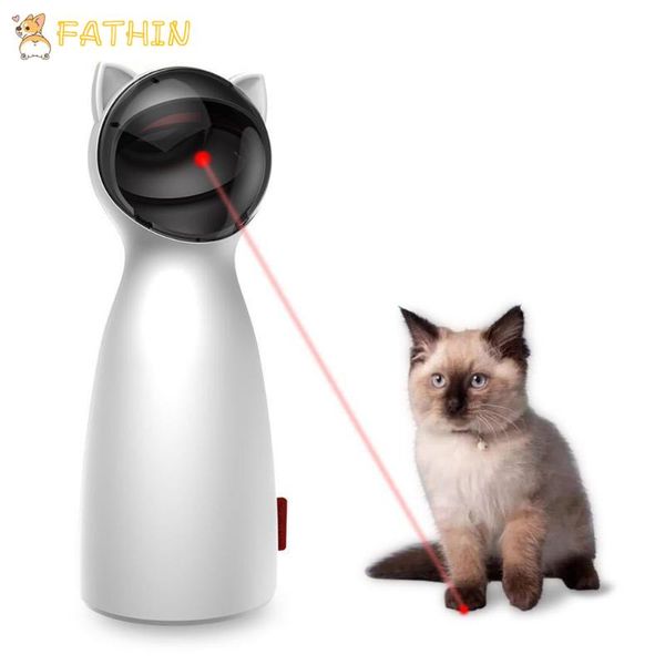 

cat toys fathin boltz laser toy automatic interactive for kitten pet supplies