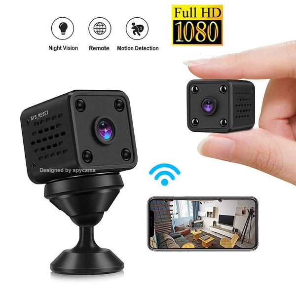 

mini cameras wifi ip camera wireless 1080p hd infrared micro ir night vision magnetic voice video recorder with motion hidden sensor