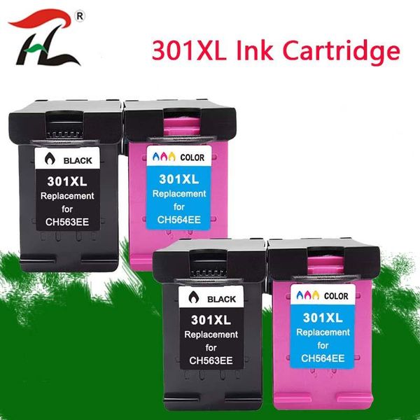 

301xl replacement for 301 301 xl ink cartridge for deskjet 2540 1010 1510 2510 2050 1050 3000 4500 officejet 4630 4634