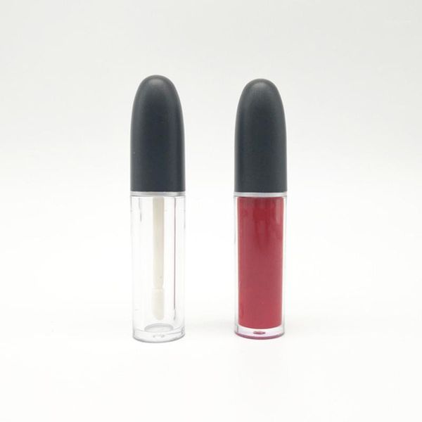 

50pcs/lot 4.5ml plastic lip gloss tube small lipstick with leakproof inner sample cosmetic container diy prive lable