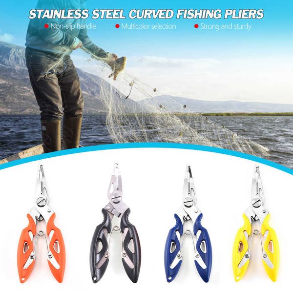 

outdoor fishing plier scissor braid line lure cutter hook remover fishing tackle tool cutting fish tongs multifunction scissors