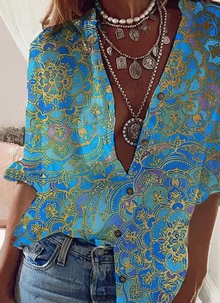 

fashion ladies shirt long sleeve casual shirt woman large size personalized printed drop shipping good quality, White