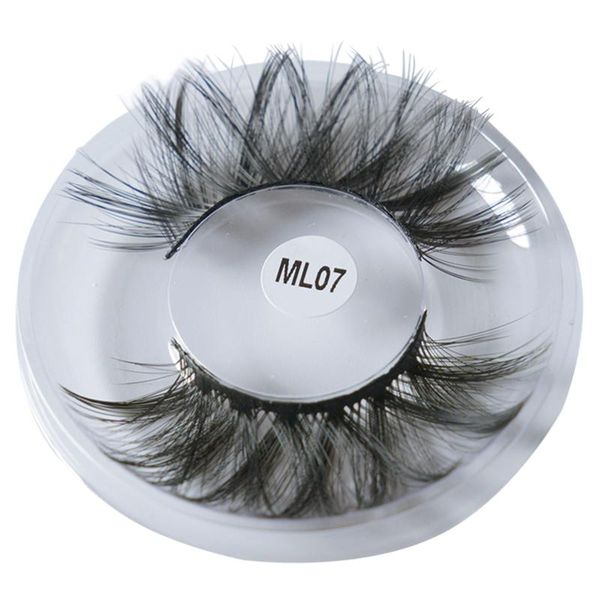 

false eyelashes mink lashes natural pack wholesale fake box package set