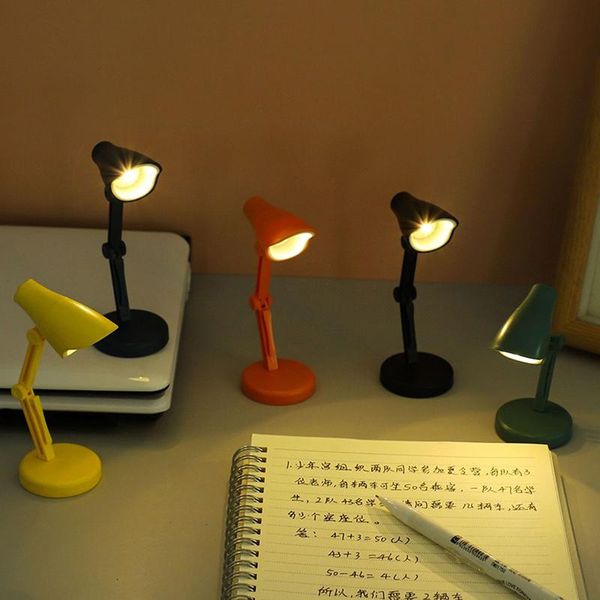 

book lights mini led desk lamp portable folding night light magnetic eye protection