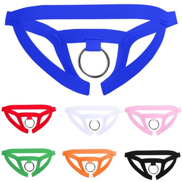 

underpants front o-ring underwear mens t-back briefs sissy panties micro thong gay man mini g string lace lingerie 1pc, Black;white