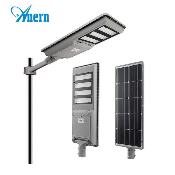 

outdoor wall lamps anern remote control solar street light 60w 80w 150w waterproof ip65 radar pir motion sensor garden yard lighting