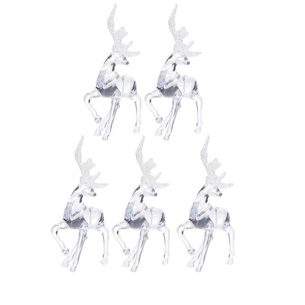 

other festive & party supplies 5pcs crystal deer er cake inserts decoration birthday