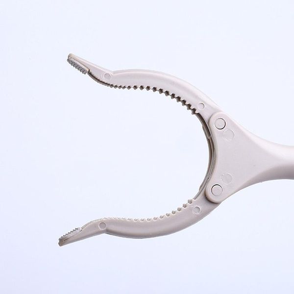 

1 pieces reach gripping tool 40 cm foldable garbage collection tool stainless steel garbage clip picker