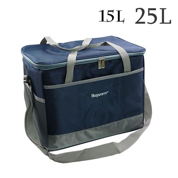 

ice packs/isothermic bags 15l 25l thicken cooler bag thermal big picnic lunch box vehicle insulation shoulder pack meal drinks wine cool