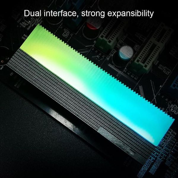 

argb light fan cm-m73s m.2 solid state hard disk heat dissipation argb sync heat sink radiator cooling fan