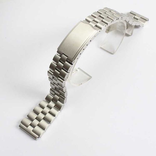 

watch bands 19mm stainless steel straps folding buckle with tool watches accessories for, Black;brown