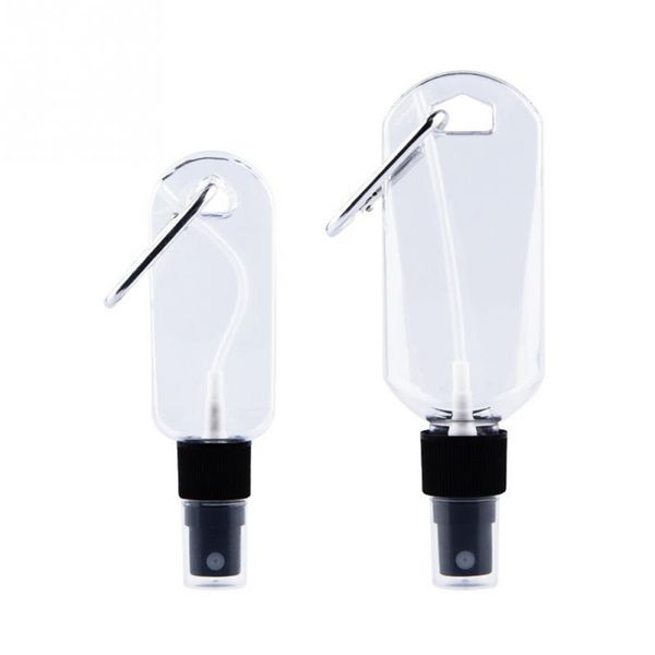 

storage bottles & jars 30/50ml refillable with keychains travel 3 color plastic perfume bottle atomizer empty small spray toxic safe