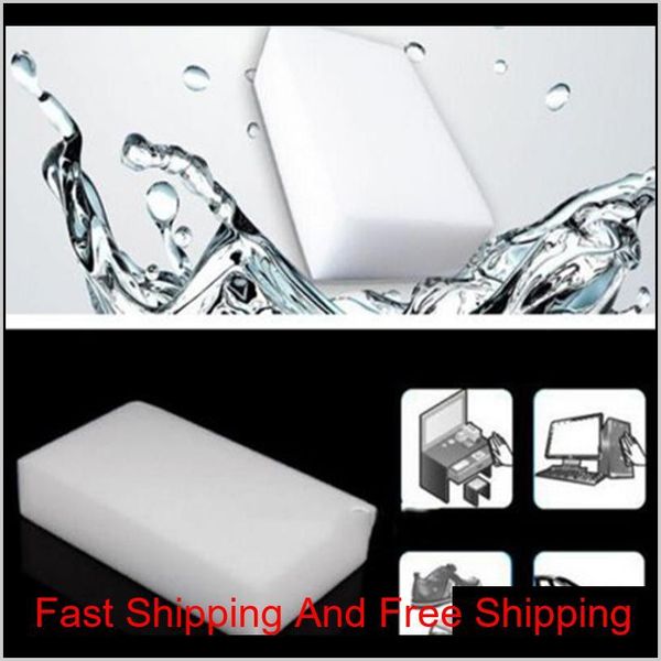 

100pcs melamine sponge magic sponge eraser eraser cleaner cleaning sponges for kitchen bathroom cl qylbhp fivegarden