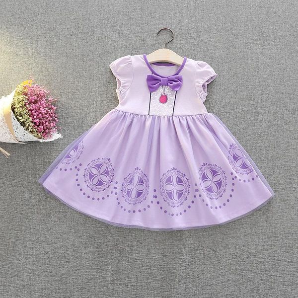 

girl's dresses children's clothing cotton bow lace lovely princess dress girls skirt baby halloween costumes, Red;yellow