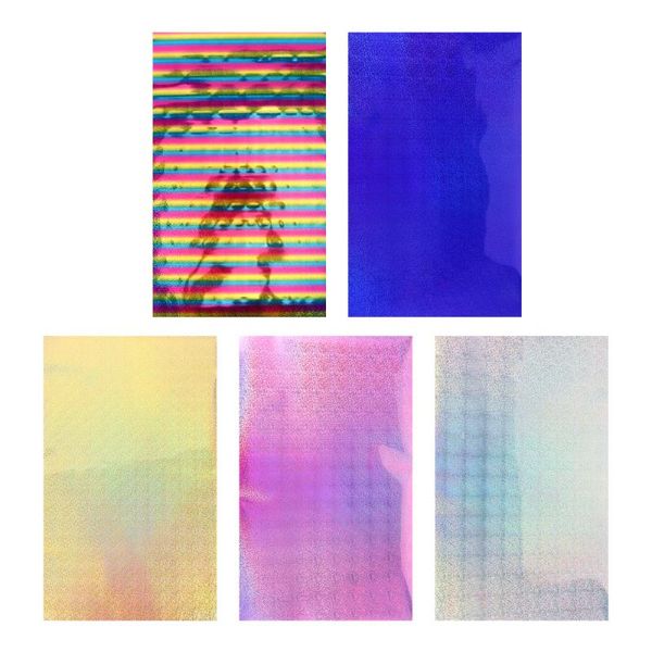 

window stickers 5 sheets heat transfer film reflective iron on diy