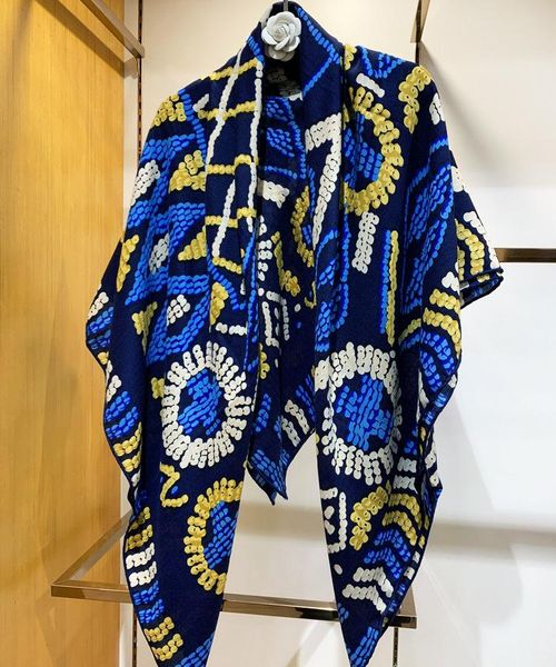 

three-dimensional beaded bag print lady high grade silk cashmere scarf fashion design square warm shawl sr8 scarves, Blue;gray