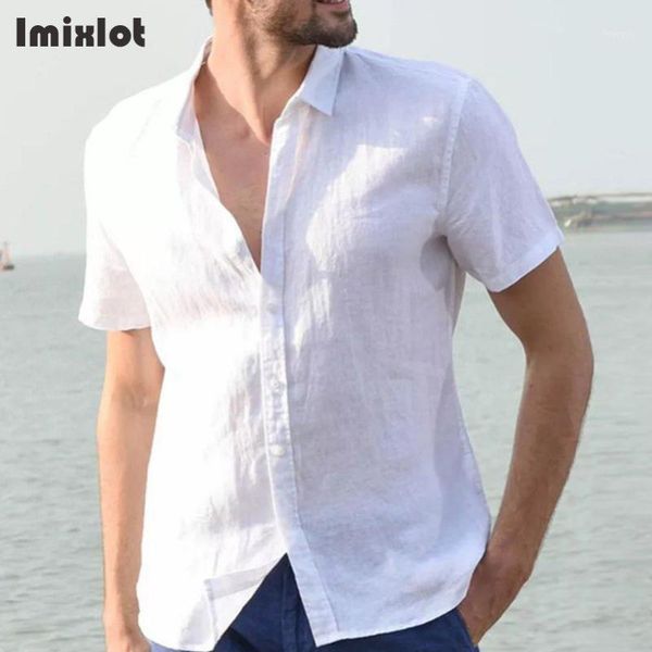 

fashion mens shirts camisa masculina summer short sleeve casual shirts single breasted solid cotton shirt male dress shirt size1, White;black