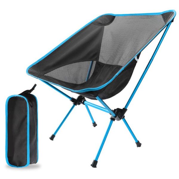 

camp furniture outdoor folding chair ultralight portable fishing beach camping moon