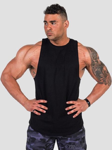 

running jerseys muscle fitness summer mens sports clothes exercise color-changing word printing sleeveless elastic vest ropa para ejercicio, Black;blue