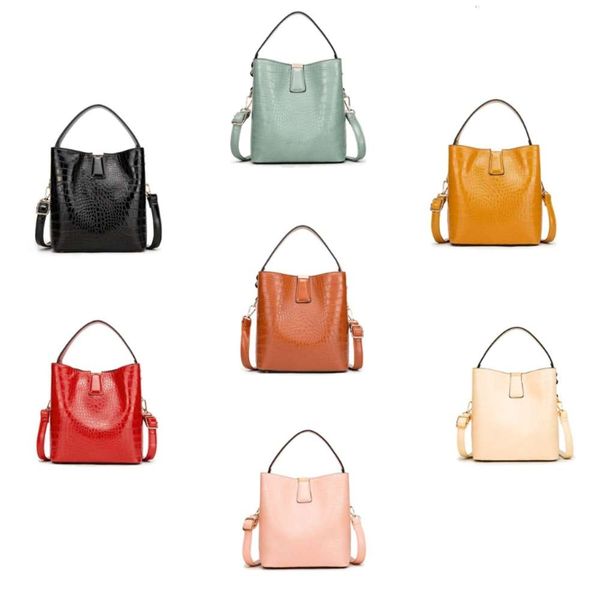 

j60d crossbody bags for women girl handbags ladi bucket shoulder purs pu leather