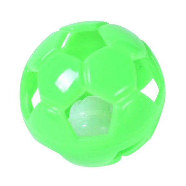 

cat toys 10pcs/set pet toy small bell diameter 3.5cm training ball hollow plastic out round colorful play