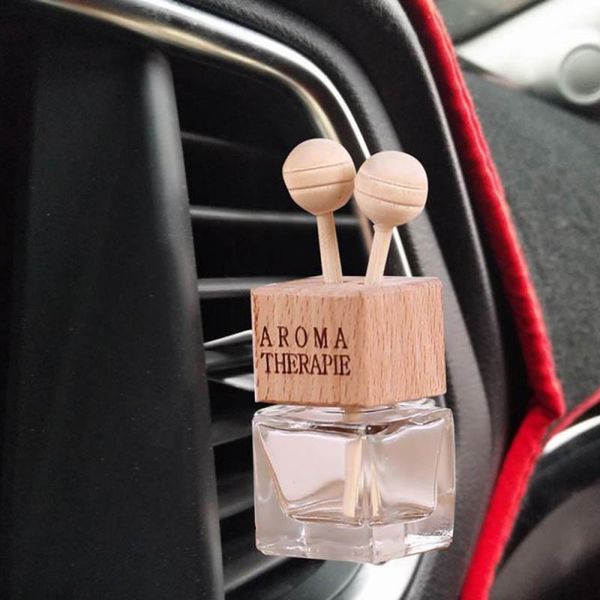 

car fragrance bottle air-conditioning vent scented glass bottle car ornaments automobiles accessories