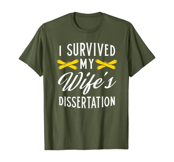

Mens PHD Graduate Pun Outfit for a PHD Wife Loving Husband T-Shirt, Mainly pictures