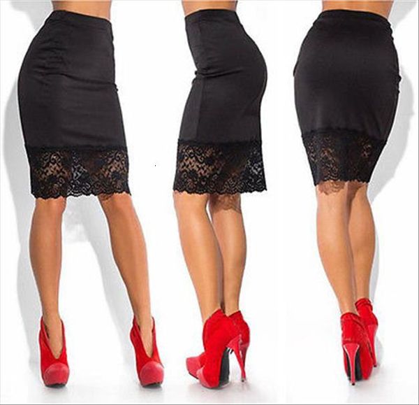 

lace mini skirt pencil skirt red black skirt women formal stretch high waist short